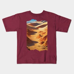 Desert Dunes in Summer Heat Kids T-Shirt